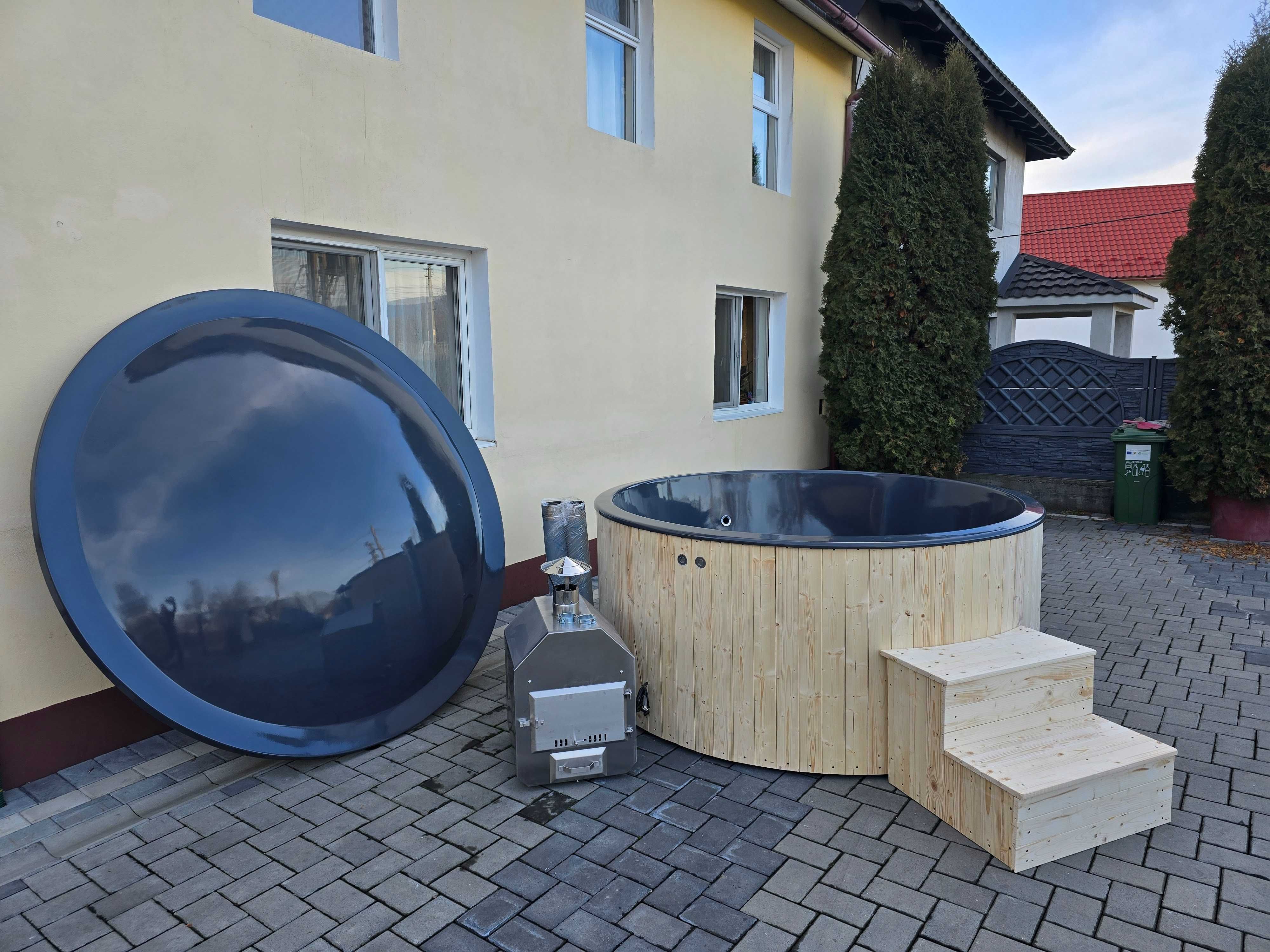 Ciubar de premium 225cm pentru 10 persoane! Aeromasaj/bec /jacuzzi