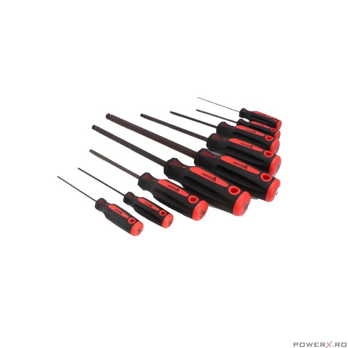 Set 9 surubelnite hexagomale, tip imbus, profesionale, Asta