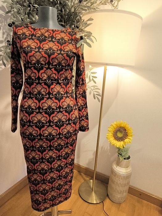 Rochie de zi, mulată, culori superbe