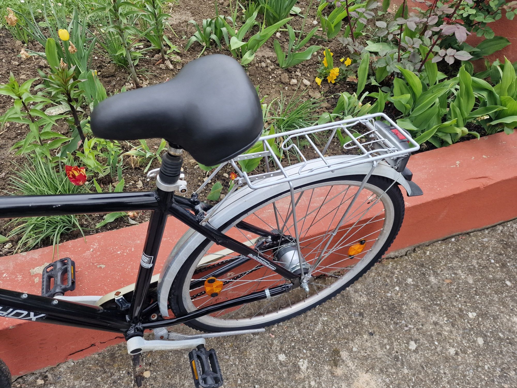 Bicicleta black shox