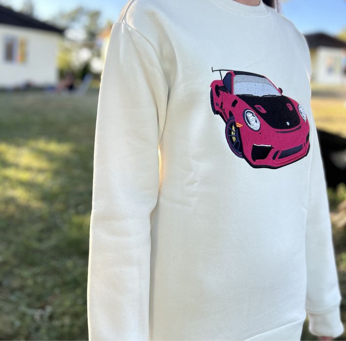 БМВ и Порше Маркови бродирани суичъри с качулка и без качулка