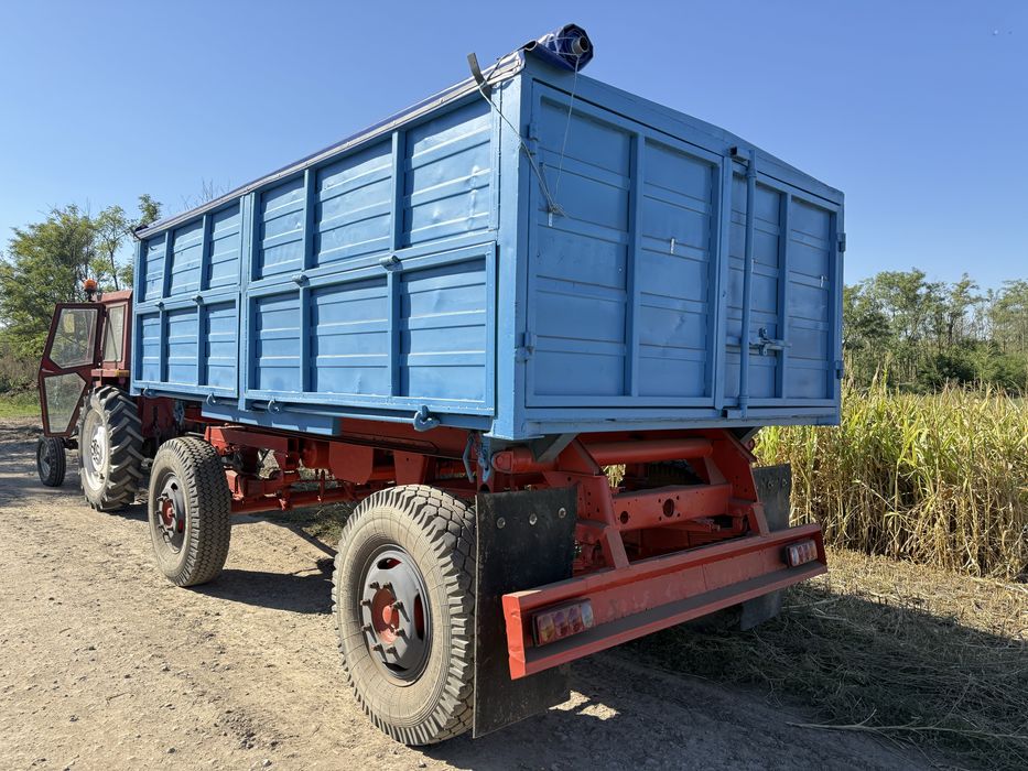 Remorca Auto Tractor Basculabila 3 Parti 7 8 10 tone