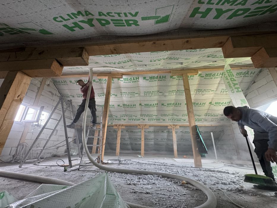 Izolatii celuloza/montaj profesional/reducere 10%