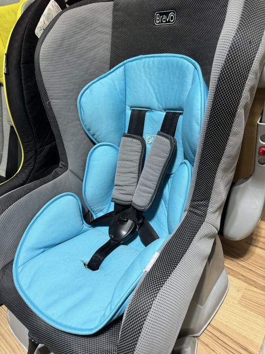 Автокресло с рождения до 18 кг, с бампером