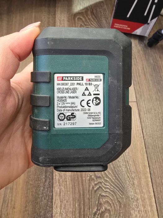 Лазерен нивелир Parkside