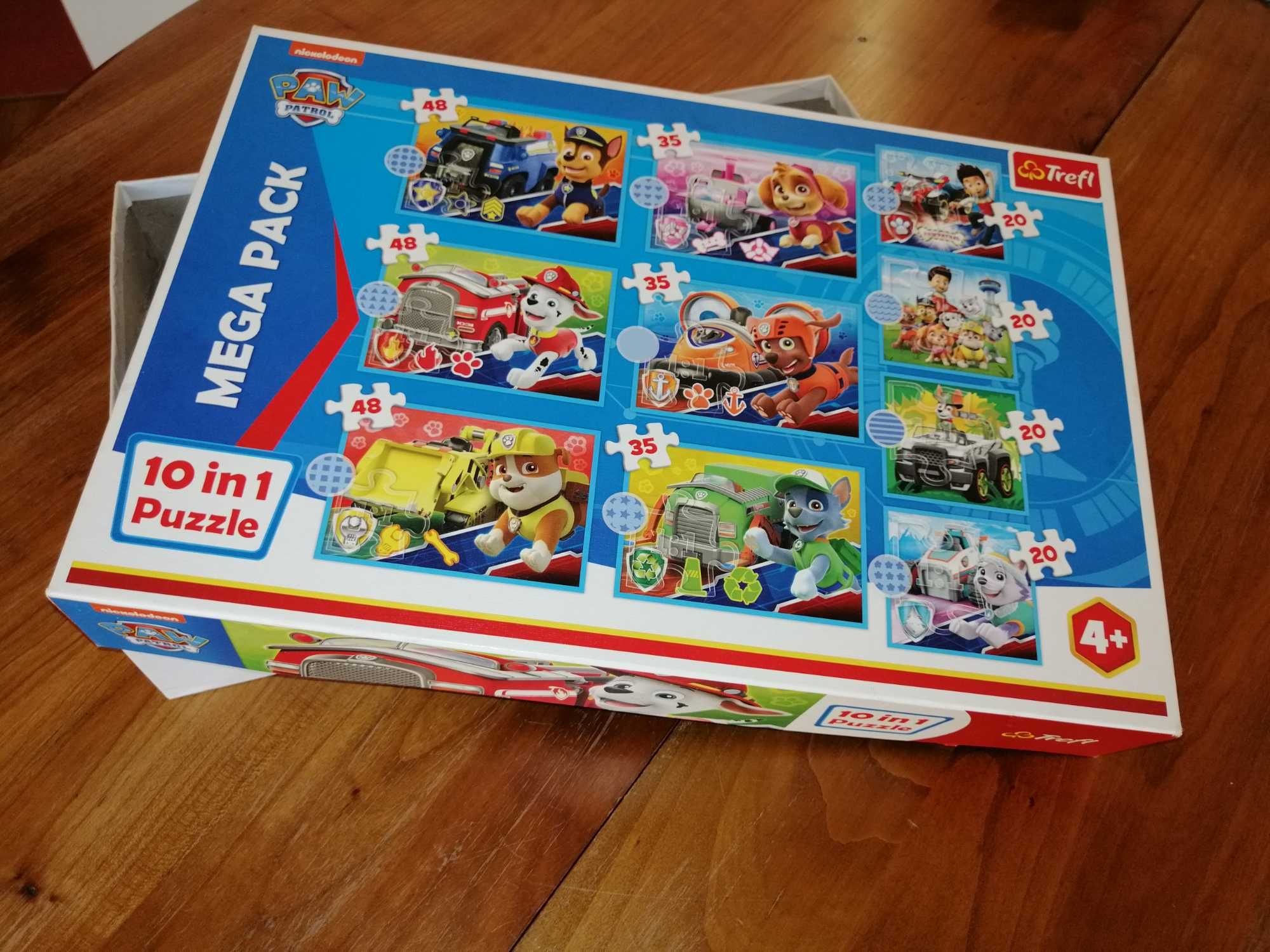 Puzzle Paw Patrol 10 in 1