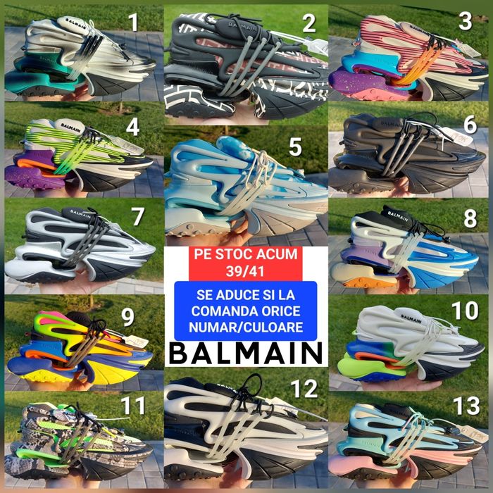 13 Culori Noi 2025 Balmain Unicorn 39-41