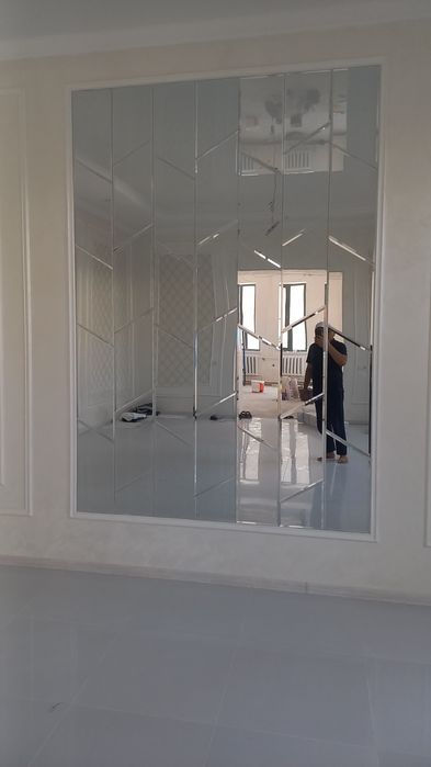 Zerkala rombik kolyonniy oynalar