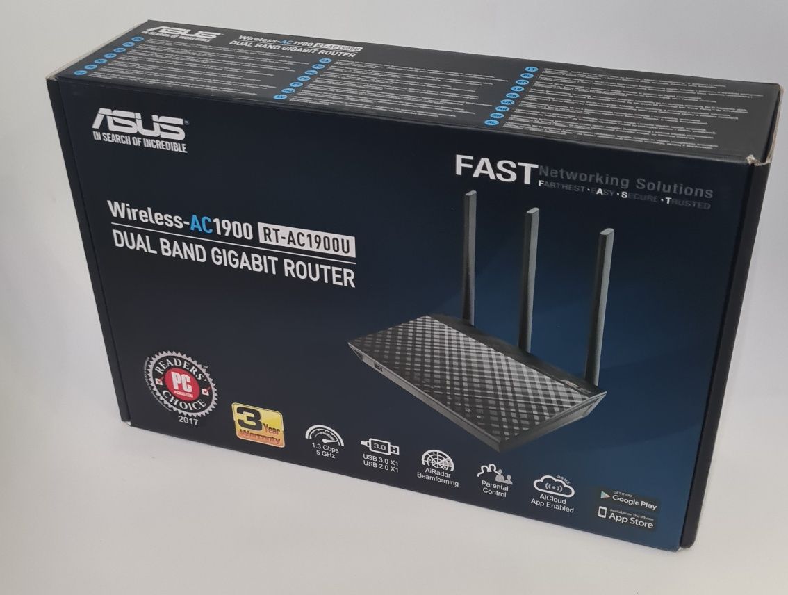 рутер Asus RT-AC1900U, Mesh 2.4/5.0Ghz, Gigabit