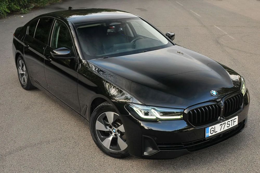 BMW Seria 5 520 MHEV 2021 2.0d 190 CP E6 Distronic Piele Ventilatie Clima Camera