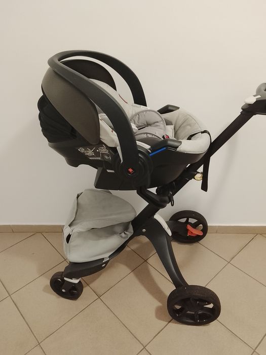 Cărucior stokke 3 in 1 cu accesorii