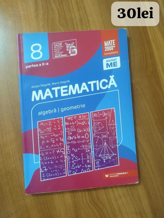 Culegeri clasele 5-8 și teoria pentru Evaluarea Nationala