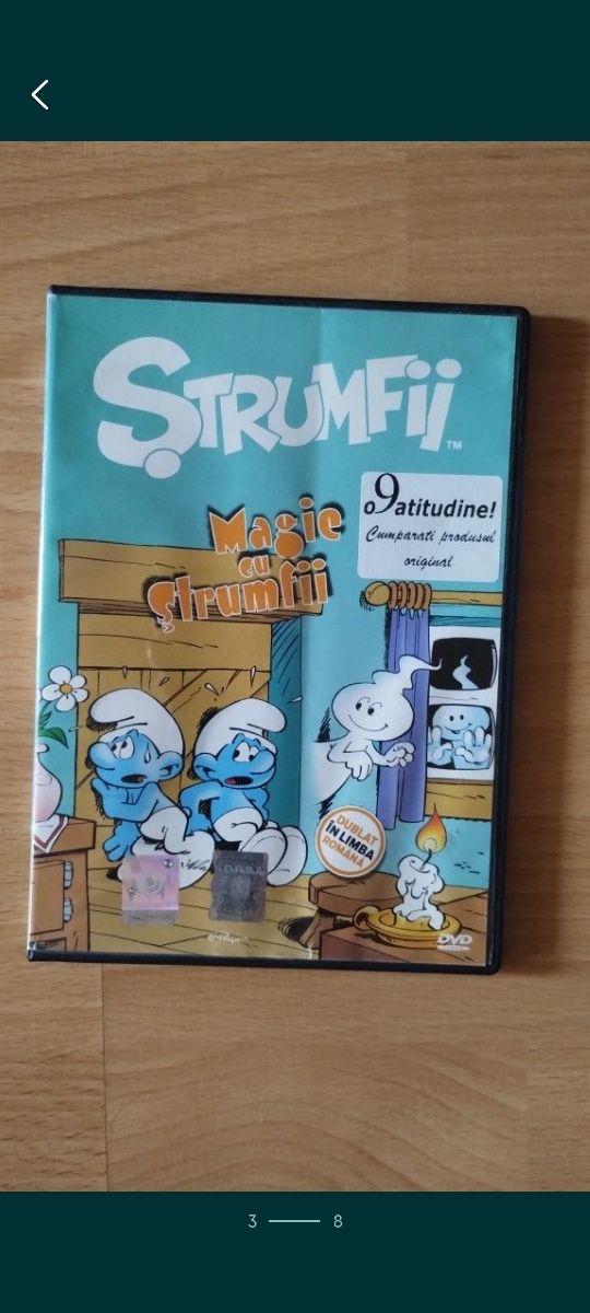 Lot 5 DVD uri pentru copii