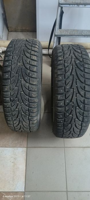Продам зимние шины с диском 205х60R16