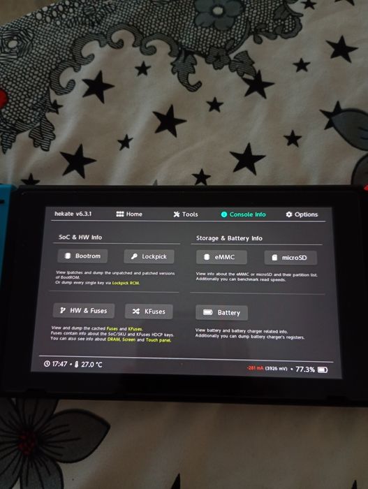 Nintendo Switch V2 modat