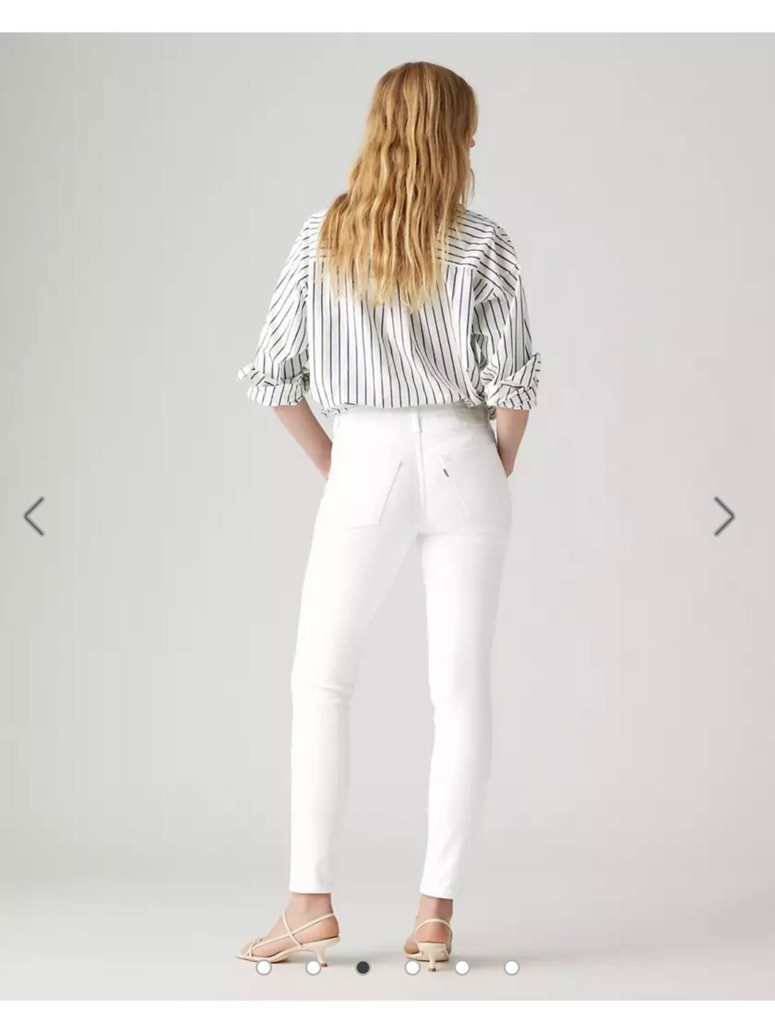 Дънки Levi’s нови с етикета размер 26 модел 721 High Rise Skinny