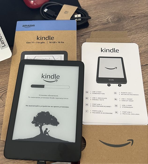 Электронная книга Amazon Kindle Paperwhite 11th Gen. 16GB Black