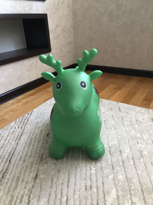 Олененок игрушка резиновая