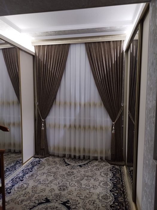 Parda / tikish / hizmati / Шторы / на заказ . Karniz metiriga 50 ming