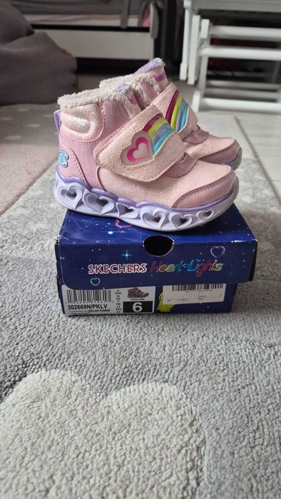 Детски светещи боти Skechers