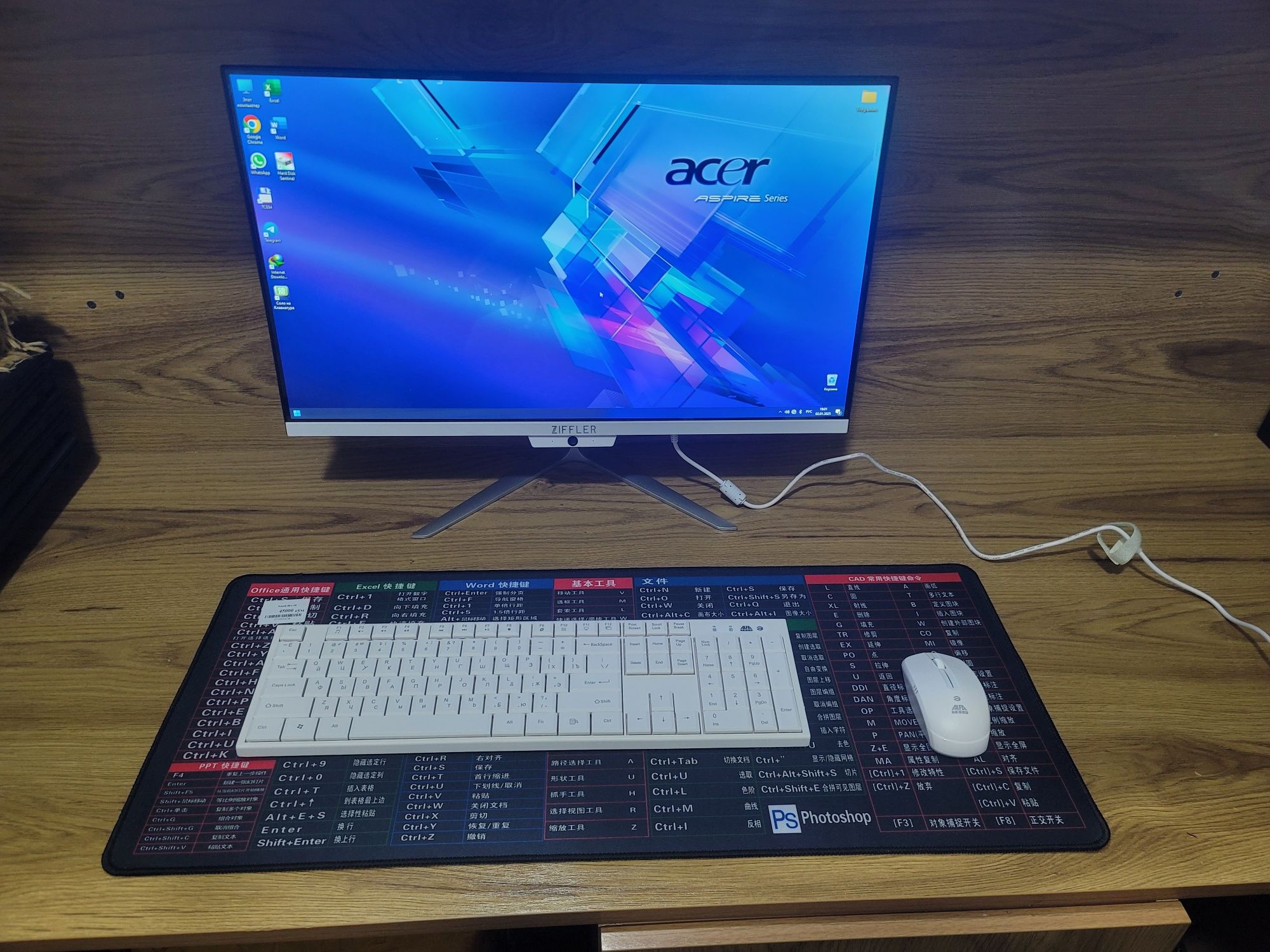 Yangi!! 24 Dyum monoblok Ziffler ,Core i5
3470 |16 gb operativka 256