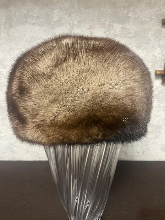 Шапка норковая женская