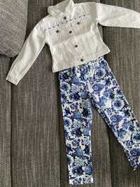 Set jacheta + pantalon din blugi - 6 ani