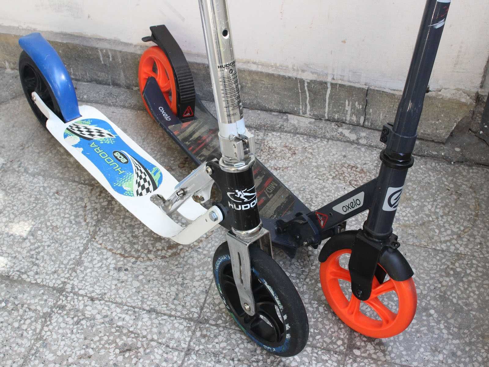 Hudora City Scooter Big Wheel 205mm и OXELO Scooter - MID 7