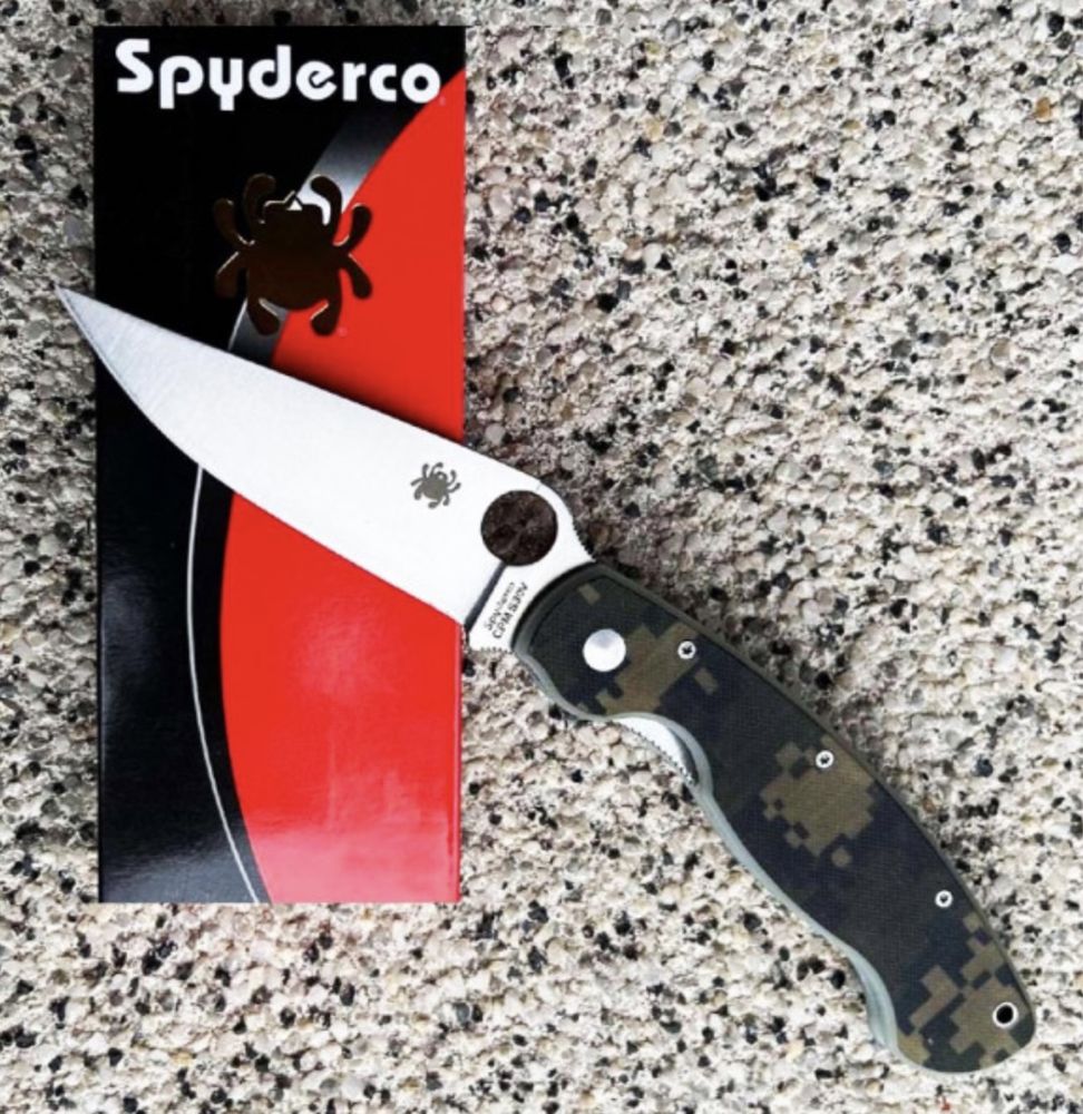 сгъваем нож SPYDERCO CPM S30V MILITARY тактически USA джобен нож