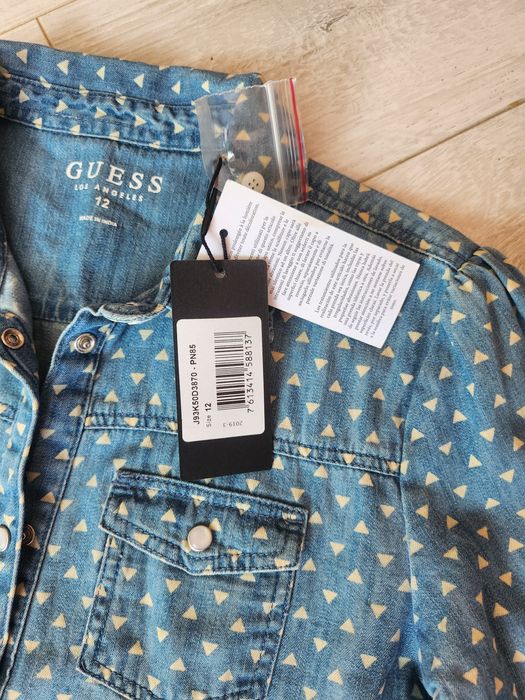 Guess оригинална рокля  10-12 г