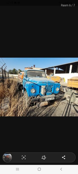 Gaz 53  5 tonnalik benzavoz sotiladi.Vodovoz qilsa ham buladi