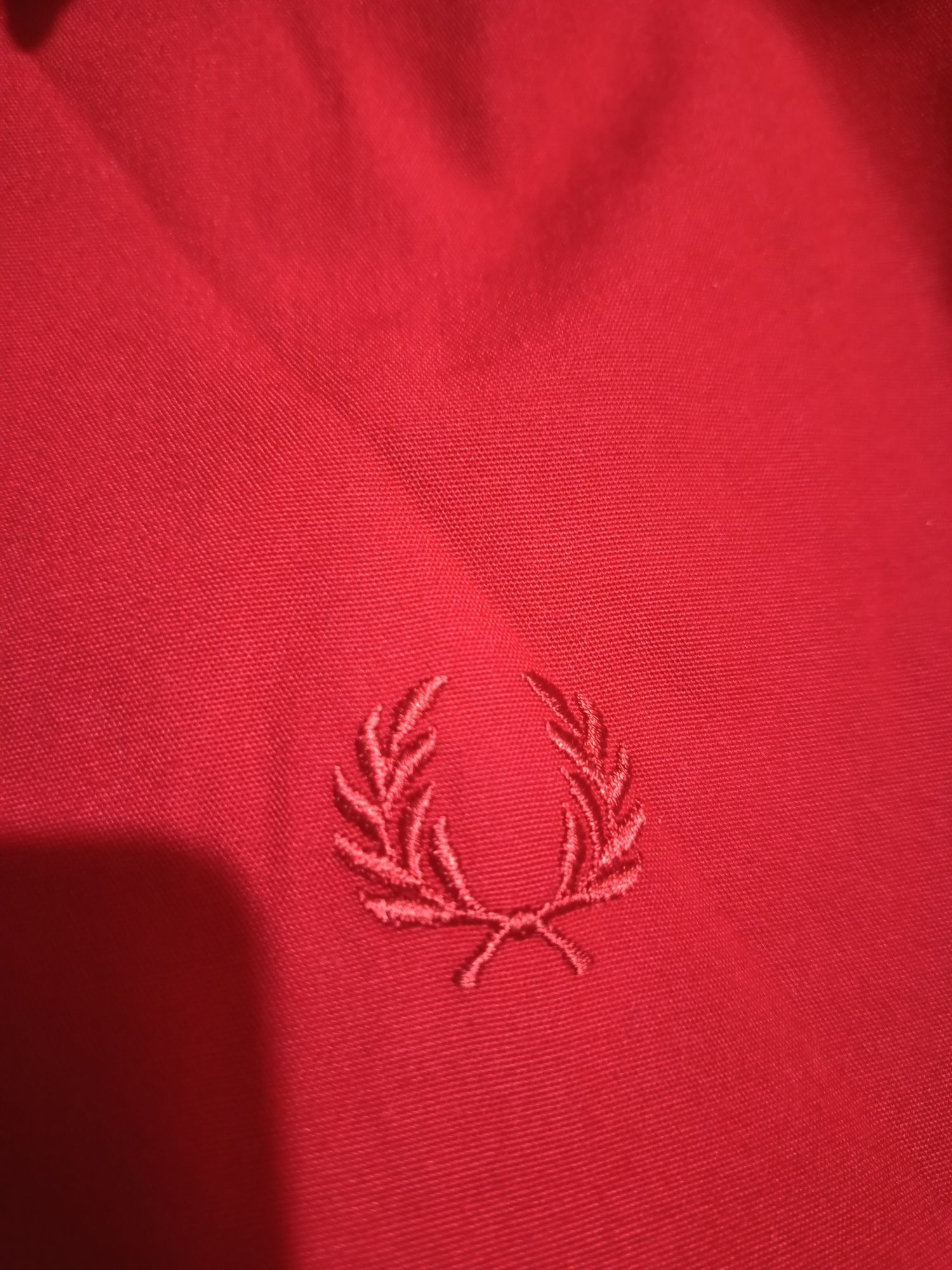 Geacă Fred Perry  Harrington - Roș