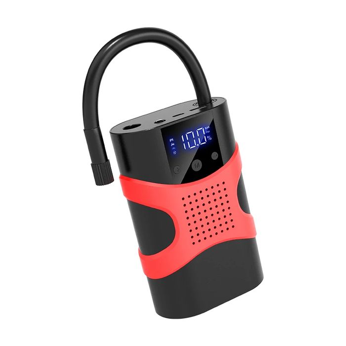 Starter auto portabil, 12000mAh pornire auto,  powerbank, compresor