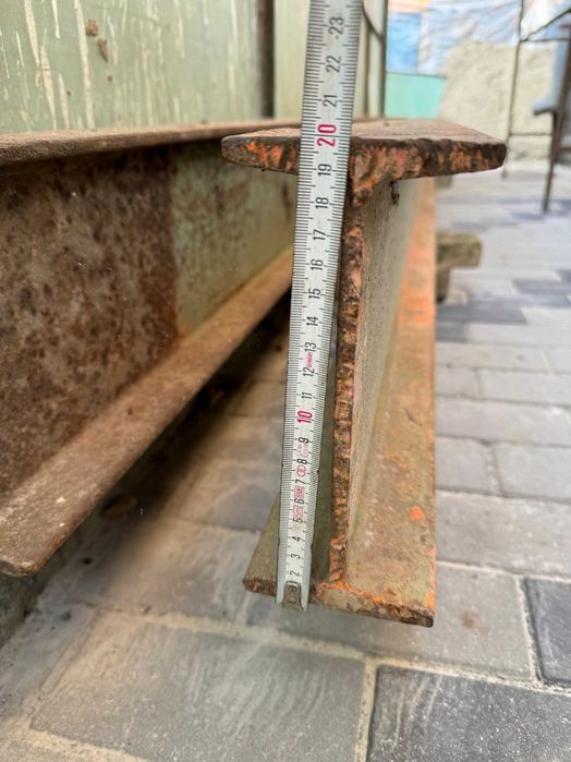 vand profil H fier 6m liniari , stalpi fier masiv