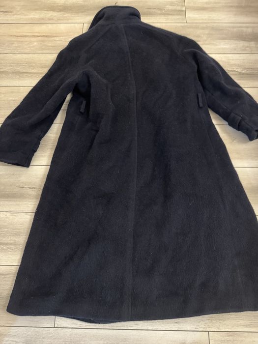 Palton 100% lana zara 36 s bleumarin