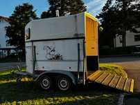 Remorca BÖECKMANN DUO transport animale 2 cai 2000kg