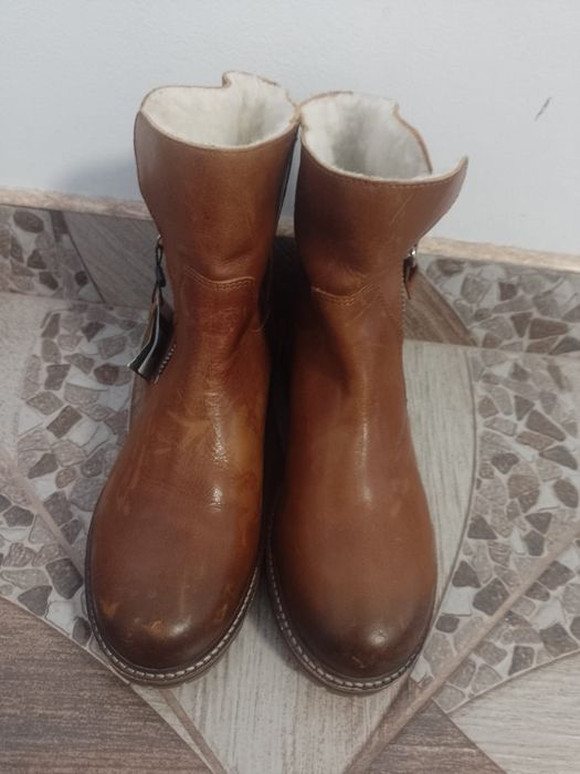 Ghete dama , noi piele naturala nr 40