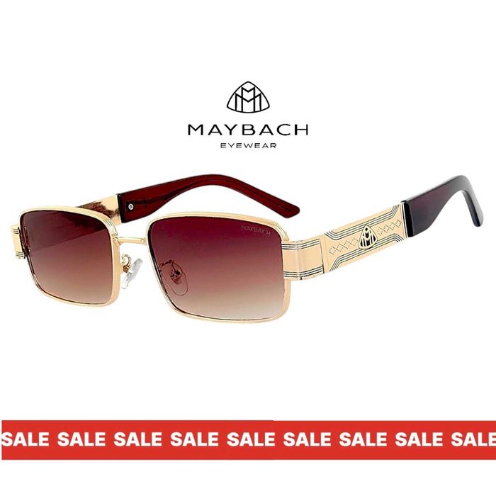 Maybach Ретро мъжки слънчеви очила 2026 с метална рамка