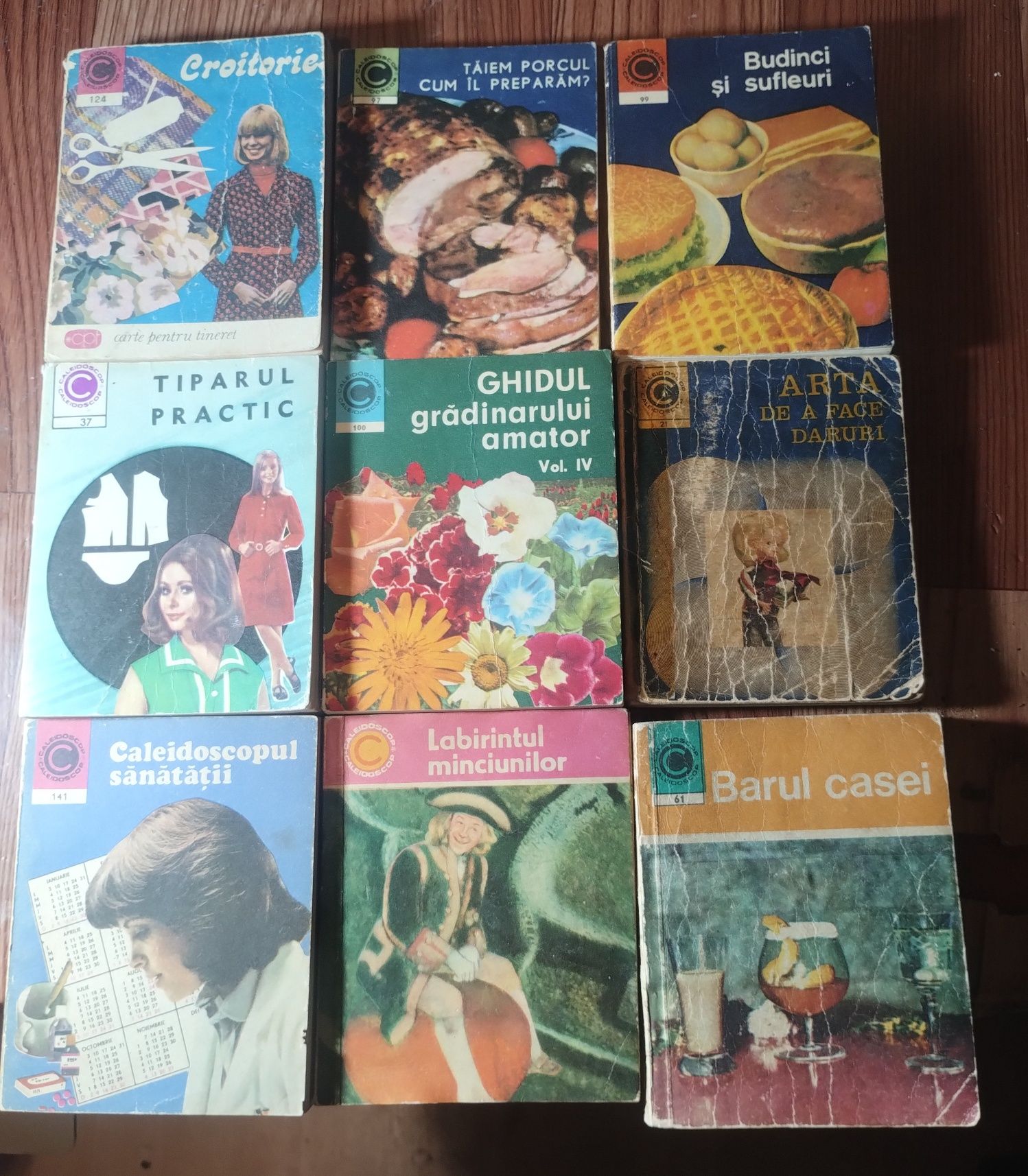Cărți editura caleidoscop(minibrosuri)