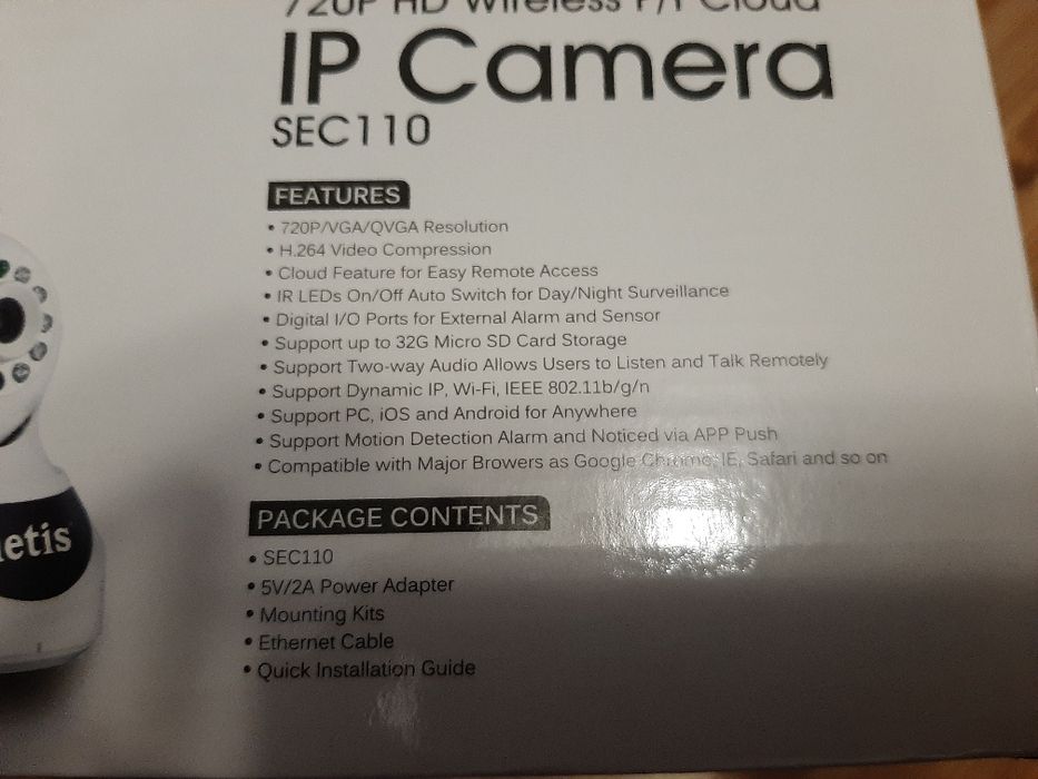 Camera IP Netis wireless