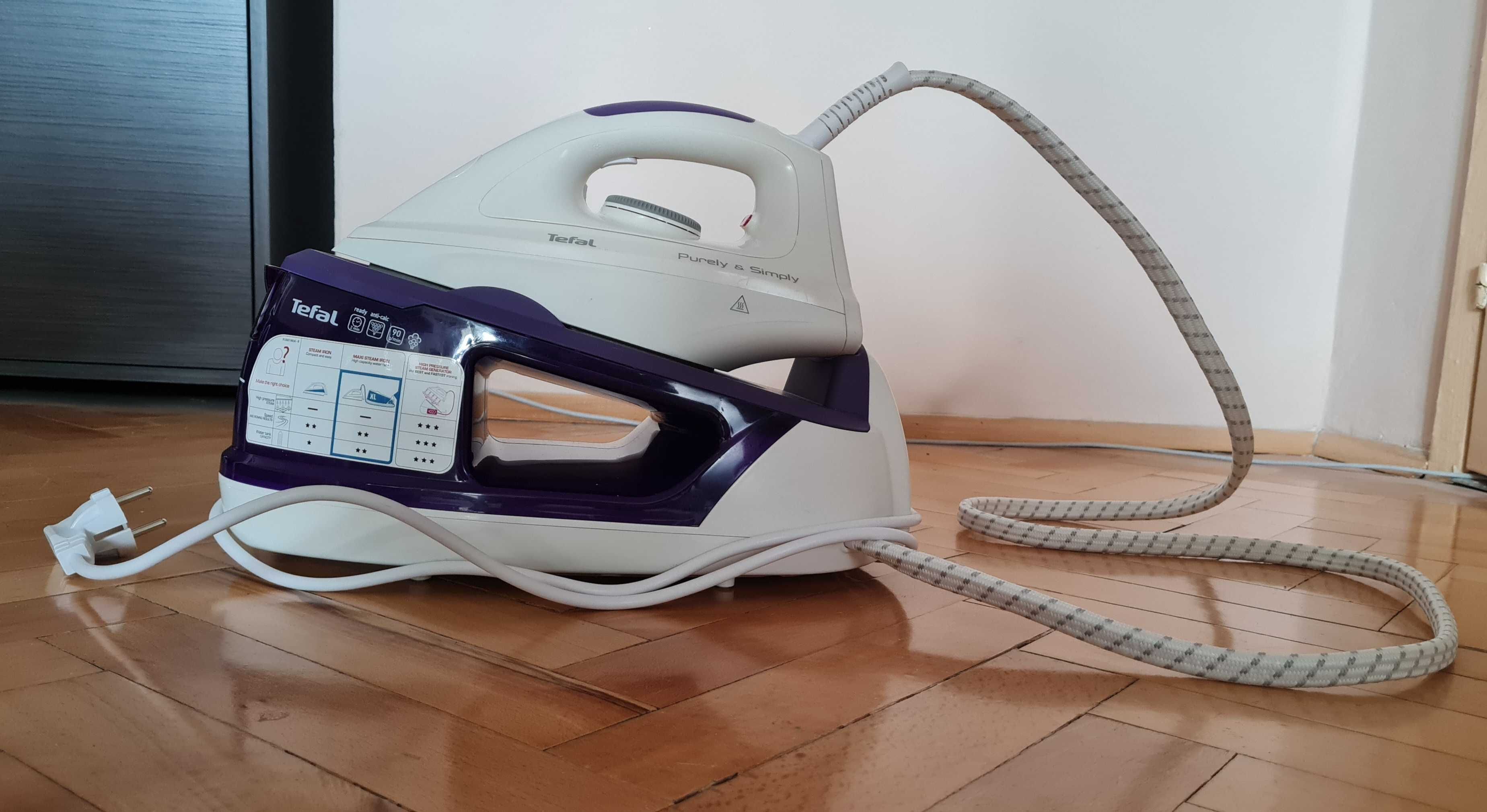 Парогенератор Tefal SV5005E0 Purely & Simply, Vas XL