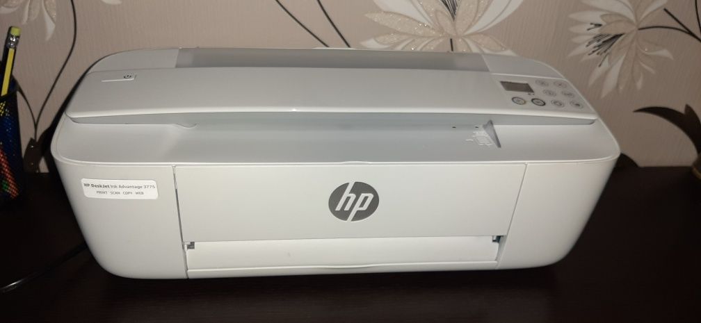 Multifunctional inkjet color HP DeskJet Ink Adv 3775 All-in-One Printe