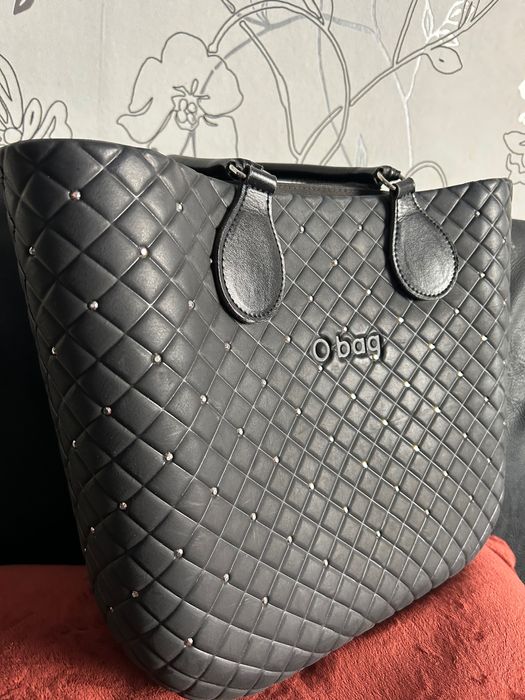 Чанти O bag черна и червена
