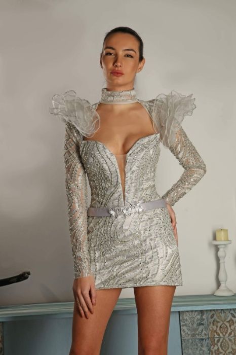 Rochie de Mireasa lucrata manual