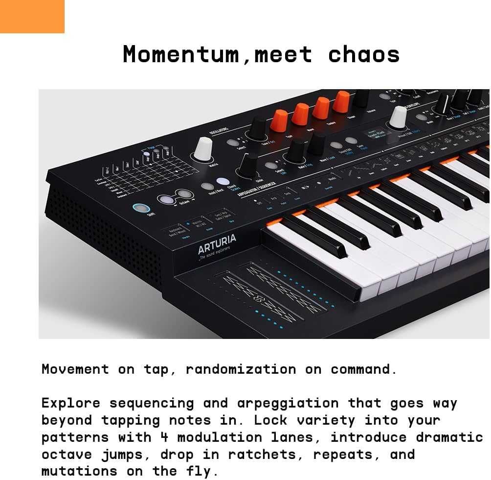 Arturia MiniFreak 37 Key Polyphonic Hybrid Synthesizer Keyboard