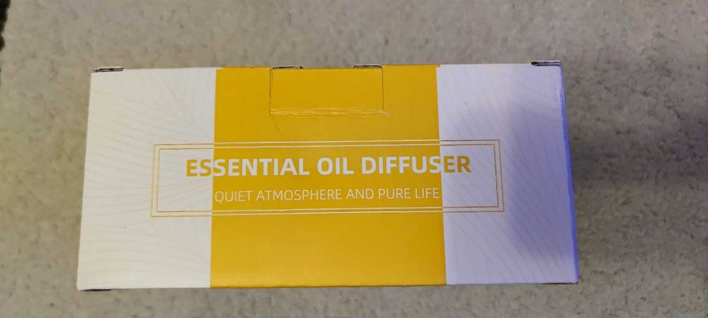 Difuzor uleiuri esentiale aromaterapie parfumuri, 500 ml led RGB - nou