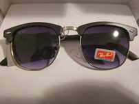 Ochelari de soare Rayban RB Clubmaster, lentila mov