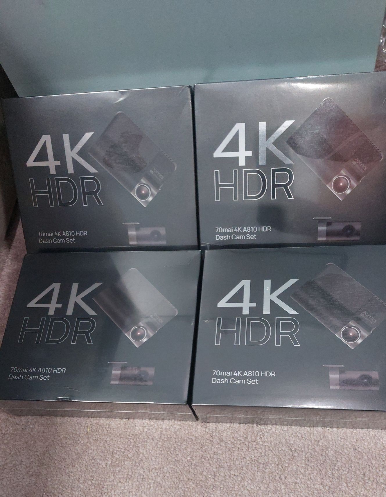 Видеорегистратор 4k 70mai Dash Cam A810-2 + задняя камера RC12