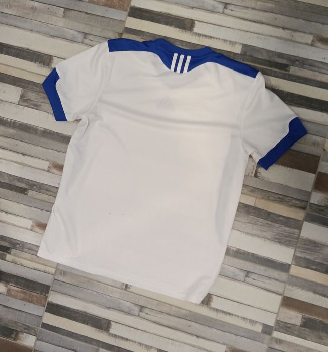 Vintage Addidas синя тениска