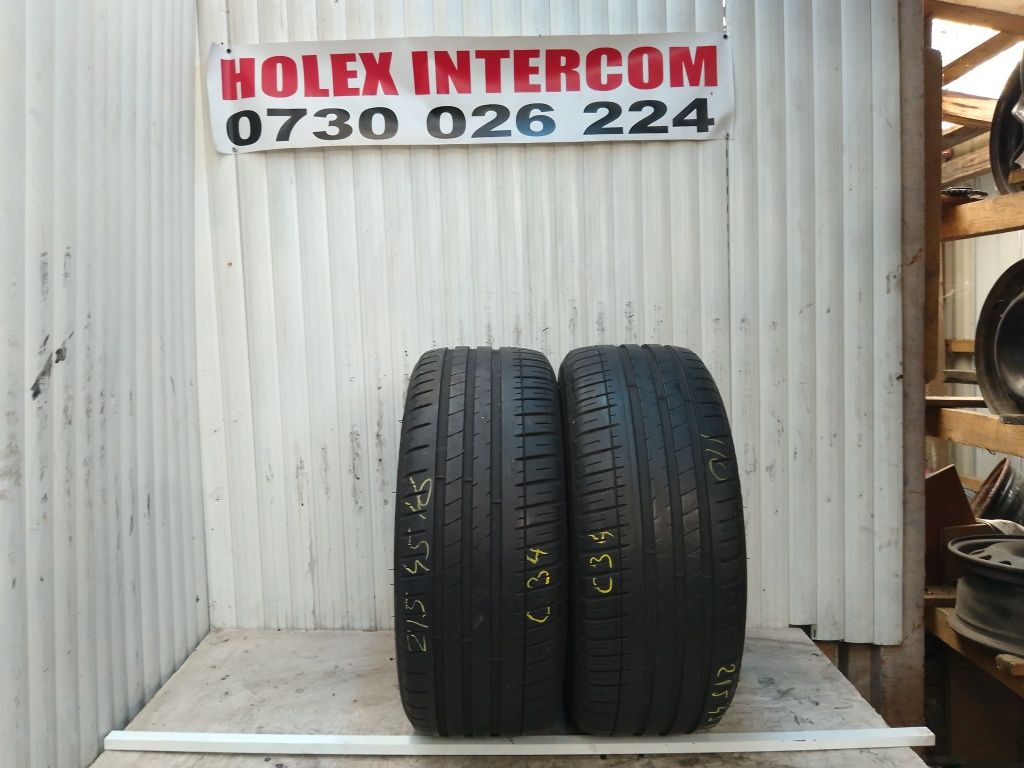 215/45/16 2 Buc Michelin Pilot Sport 3 vara DOT 0413 220 RON